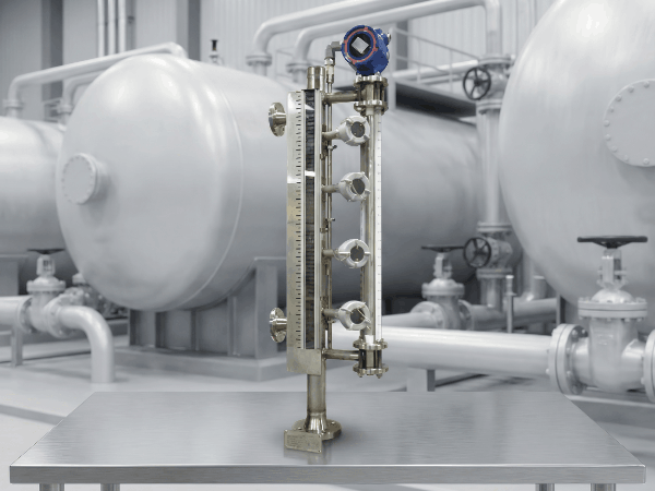 Indicateur de niveau magnétique pour la mesure de niveau dans les cuves industrielles de process